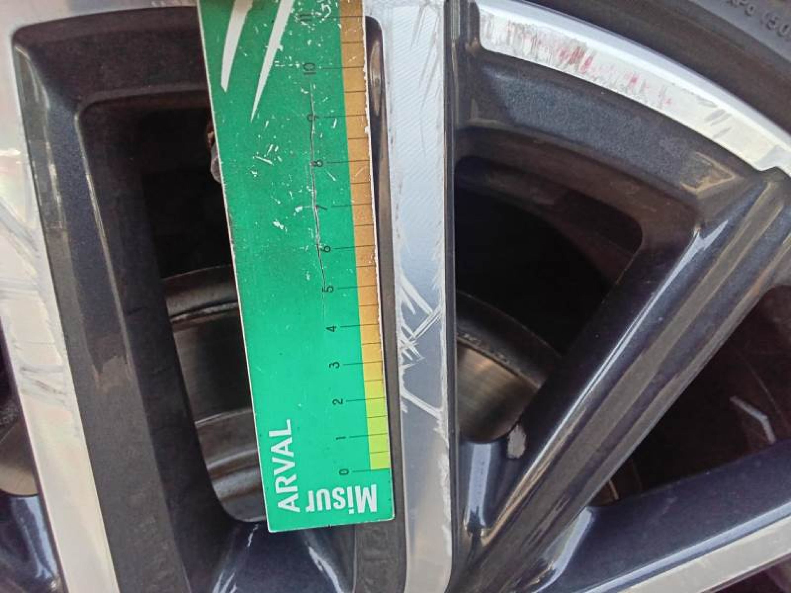 Damaged rims