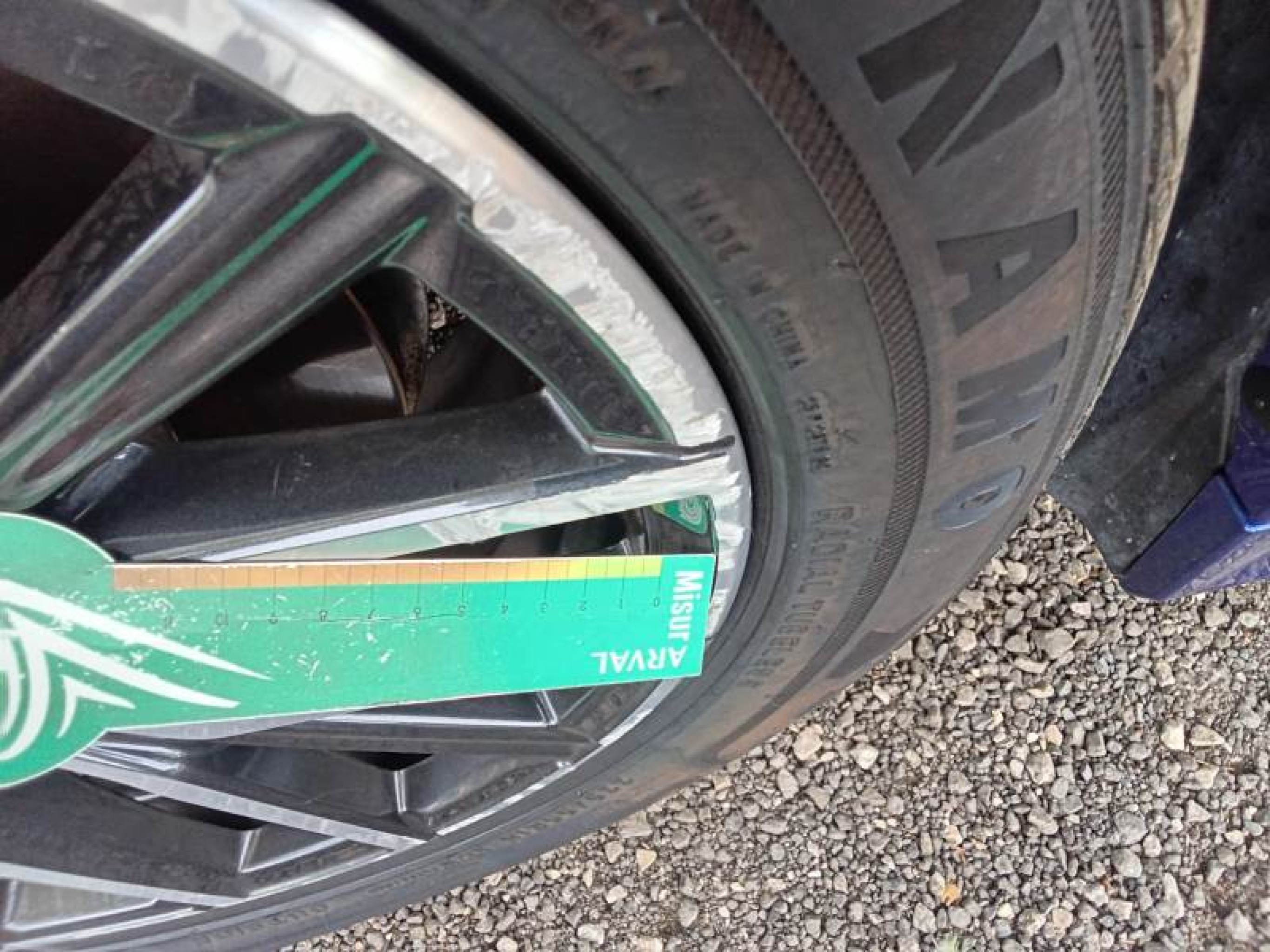 Damaged rims